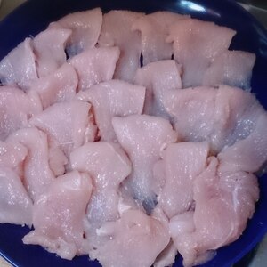 お財布に優しい♡鶏胸肉でヘルシー鶏しゃぶ